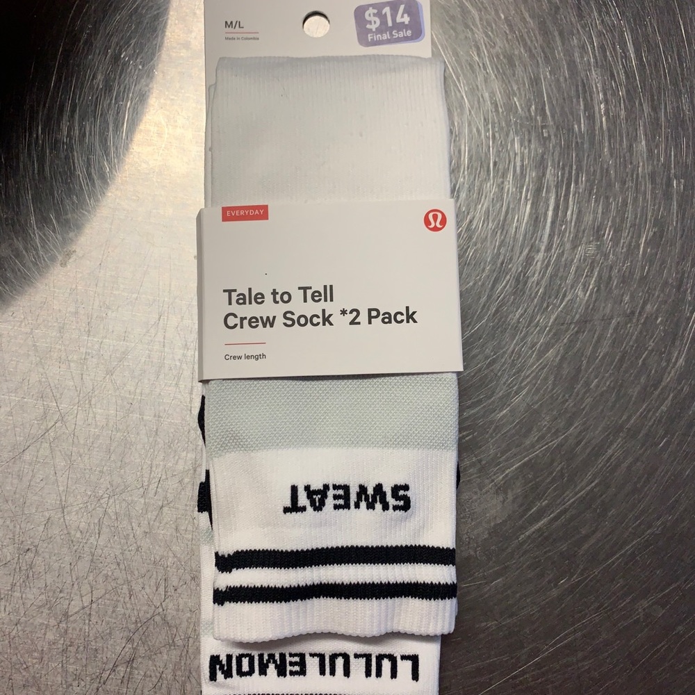 Lululemon Crew Socks